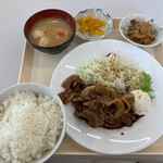 ぞんね - 豚生姜焼き定食