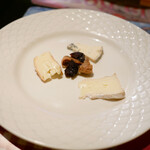 つるやVINO - チーズ3種盛り合わせ