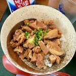 石垣やいま村　あんぱる食堂 - 「肉めし」(350円)