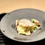 蓬左茶寮 - 太刀魚の塩焼き