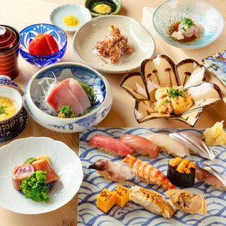 selection the blessings of each season with our omakase course