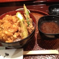 てんぷら銀座天亭 - 掻き揚げ天丼