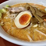 第１ススキノ - 「胡麻ジャン麺」のアップ…