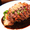 銀彗富運 - 料理写真:坂東もち豚の厚切りロースのソテー 赤ワインジンジャーソース