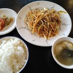 チャイナ１５ - 豚ニラ四川風定食