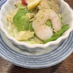 釜めし菜時記 さき亭 - 帆立と春野菜のオープン焼き