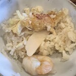 釜めし菜時記 さき亭 - お焦げ