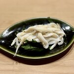 すしやのたい悟 - 白魚 酒蒸し(桑名)