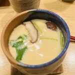 千寿司 - 茶碗蒸し