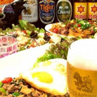 All-you-can-drink from 2,900 yen ◎Enjoy a fun time with authentic Thai Cuisine