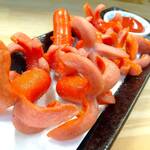 鶏'sすたいる - 赤ウインナー