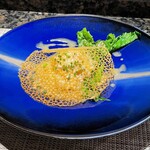 鉄板焼 銀明翠 - 鱈白子のポワレ