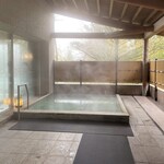 鉄板焼 銀明翠 - 露天風呂