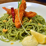 ルイジアナママ - ぺペロンチーノとシュリンプフライ