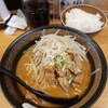 上州山賊麺 大大坊 - 肉煮込み味噌900円 ライス250円