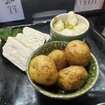 気軽な大衆居酒屋あじ平 - 郷土料理惣菜3点盛り