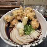 たけうちうどん店 - とり天ぶっかけ980円