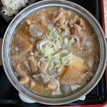 Mitodhishuhazuki - 『もつ煮込み定食(ご飯大盛り)』のもつ煮込み