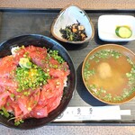 Kappou Uoyuu - ランチ鉄火丼 1000円