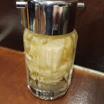 長男、ほそのたかし - レモン酢がベストマッチ