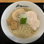 桜木製麺所 - 中華そば 塩 大盛り