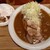 印度カレー 中栄 - 料理写真:炙りチャーシューカレー合がけ