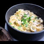 Oyster and clam rice