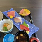 京料理 三門 - お刺身。美味し。