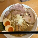 Niboshi Soba Tomita - チャーシューは３枚。