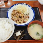 Yabu - 生姜焼き定食760円