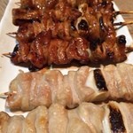 またぎや  - しろ（塩・たれ）1本 100円。