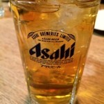 またぎや  - ジャスロンハイ（焼酎のジャスミン＆ウーロンハイ割り） 450円。 