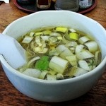 米屋 - 間違ったお詫びにと　味見用にたまり醤油スープを　２０１４．１