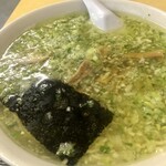 ラーメン ミンミン - 薬味多めにして正解