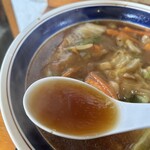 わが家 - 香ばしい醤油スープ