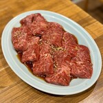 炭火焼肉ホルモンさわいし - 52ヶ月肥育純血田村牛カイノミ