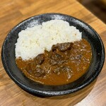 炭火焼肉ホルモンさわいし - 牛すじカレー