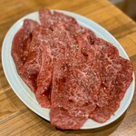 炭火焼肉ホルモンさわいし - 増田牛カタサンカク