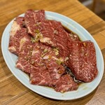 炭火焼肉ホルモンさわいし - 樺澤商店 特選ハラミ・樺澤商店 特選サガリ