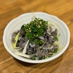 炭火焼肉ホルモンさわいし - センマイ刺し