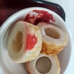 四日市ヒモノ食堂 - きゅうりちくわ梅肉和えのきゅうり先に食べほし