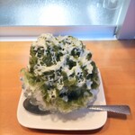 伊勢ノ花天 - ミニかき氷(抹茶)