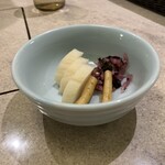 肉の万世 本店 - 和食セット（お新香）