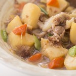 Nikujaga (beef and potatoes) / Simmered dish pumpkin / Simmered chicken liver