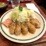 Katsuretsu Yotsuya Takeda - 「牡蠣バター焼き定食」