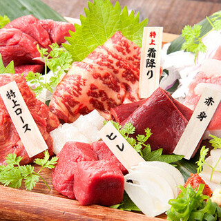 馬肉の旨さの真髄を味わうなら「馬刺」