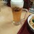 なか卯 - ドリンク写真:生ビール