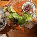 魚とワインはなたれThe Fishand Oysters - 