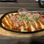 膳処 とと屋 - 山芋鉄板（チーズ）　６００円
