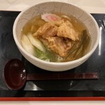 竹や - 鶏天うどん980円（私）